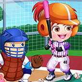 婴儿淡褐色棒球运动员换装