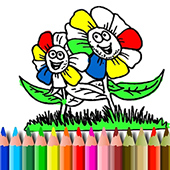 방탄 소년단 꽃 색칠