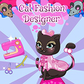 猫のファッションデザイナー