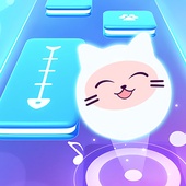 Music Cat! Piano Tiles Game 3D