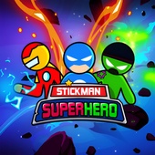 Super héros de Stickman